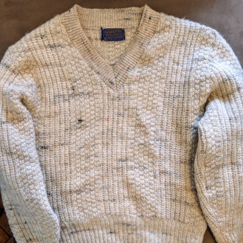 Vintage Pure Virgin Wool Sweater